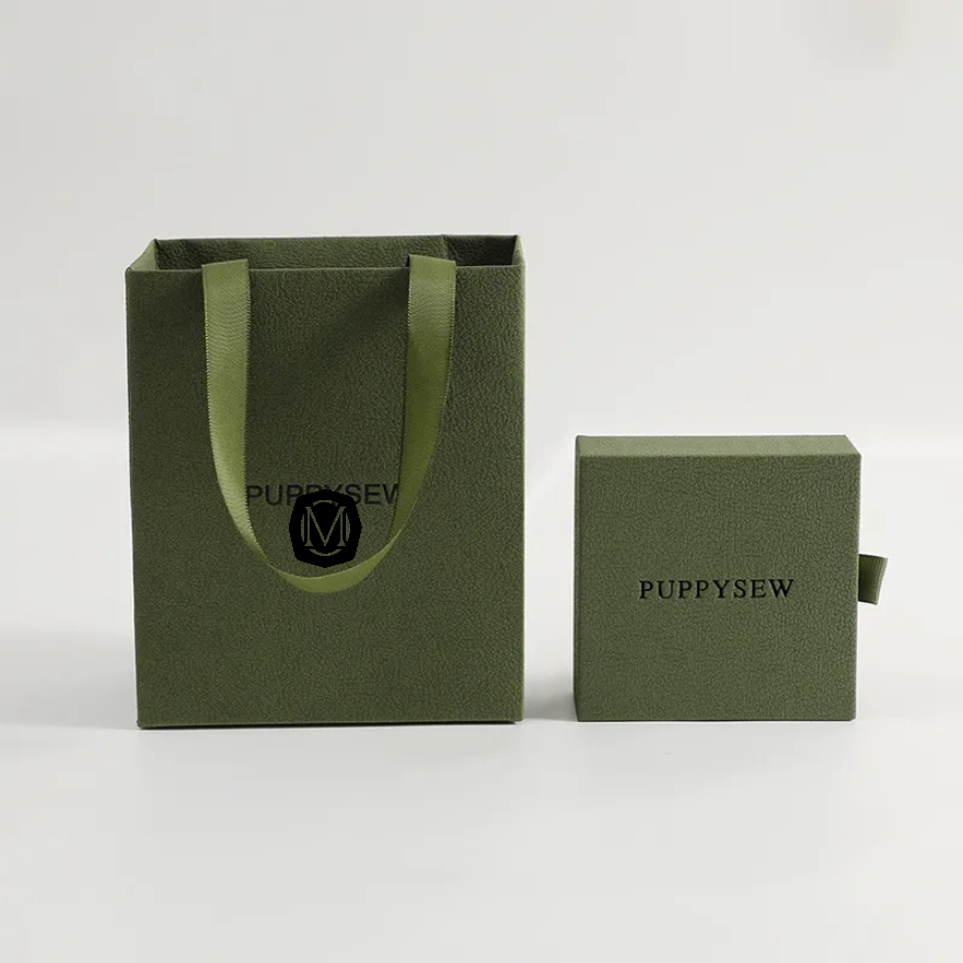 Ins Style Jewelry Drawer Box Set Necklace Ring Pendant Gift Bag Jewelry Packaging Elegant Storage Solution For Accessories
