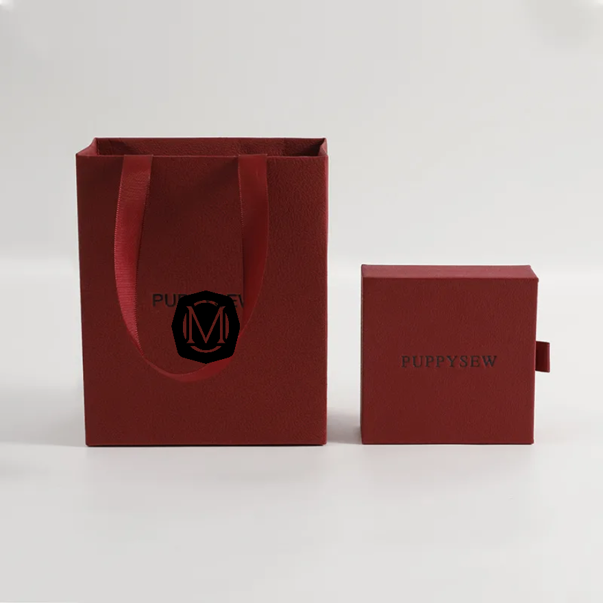 Ins Style Jewelry Drawer Box Set Necklace Ring Pendant Gift Bag Jewelry Packaging Elegant Storage Solution For Accessories