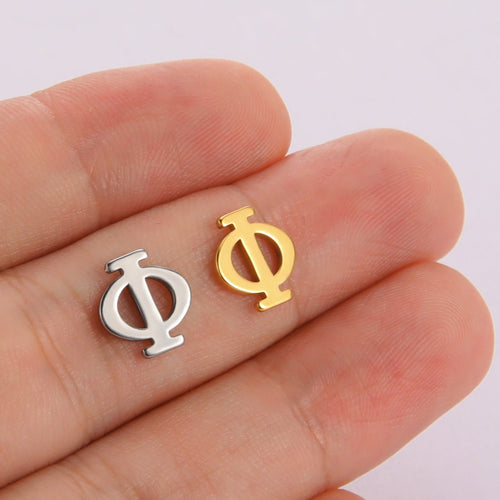 1 Piece 10*10mm 304 Stainless Steel Geometric Polished Pendant