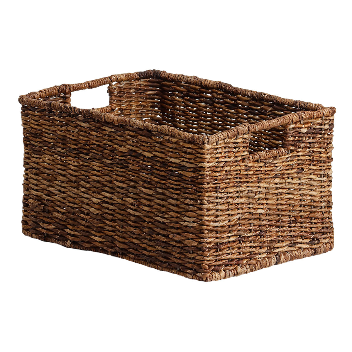 Abaca Rectangle Storage Basket - Natural, 17.0x12.5x9.0"