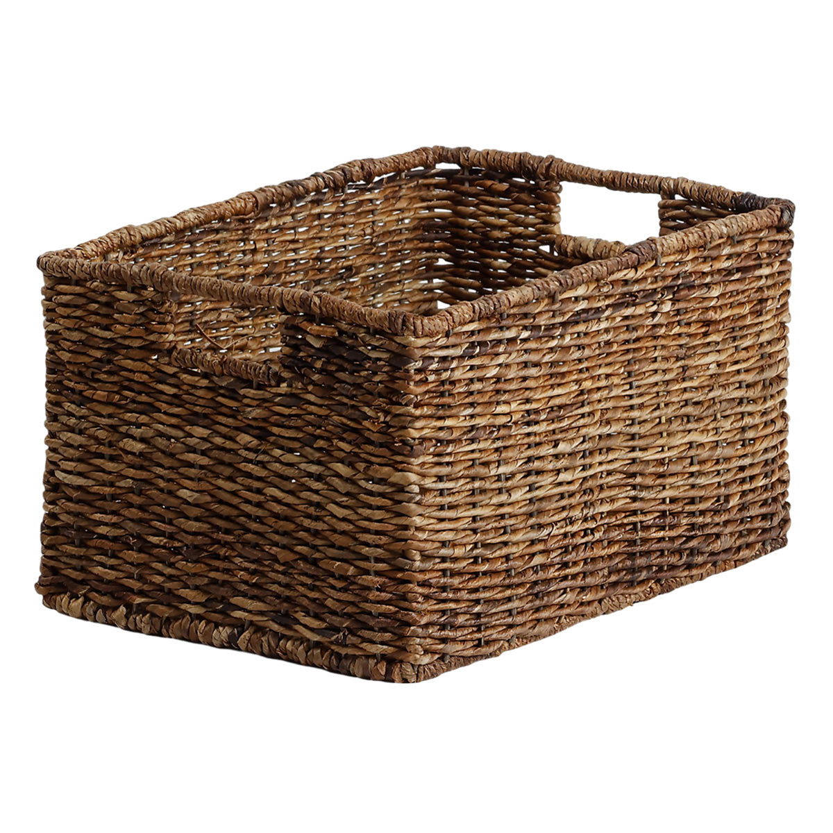 Abaca Rectangle Storage Basket - Natural, 17.0x12.5x9.0"