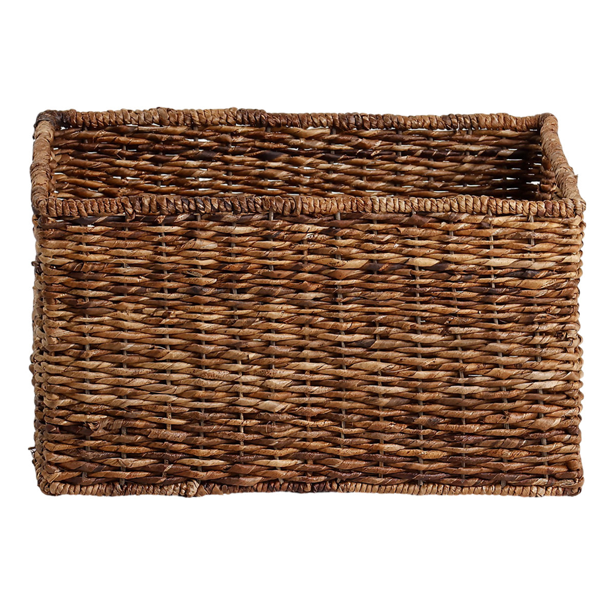 Abaca Rectangle Storage Basket - Natural, 17.0x12.5x9.0"