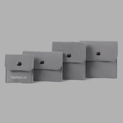 10 Pieces 1 Piece Flannel Elegant Sweet Casual Daily Date Solid Color Jewelry Packaging Bags