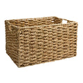 Seagrass Rectangle Storage Basket - Natural, 18.7x13.4x11.0"