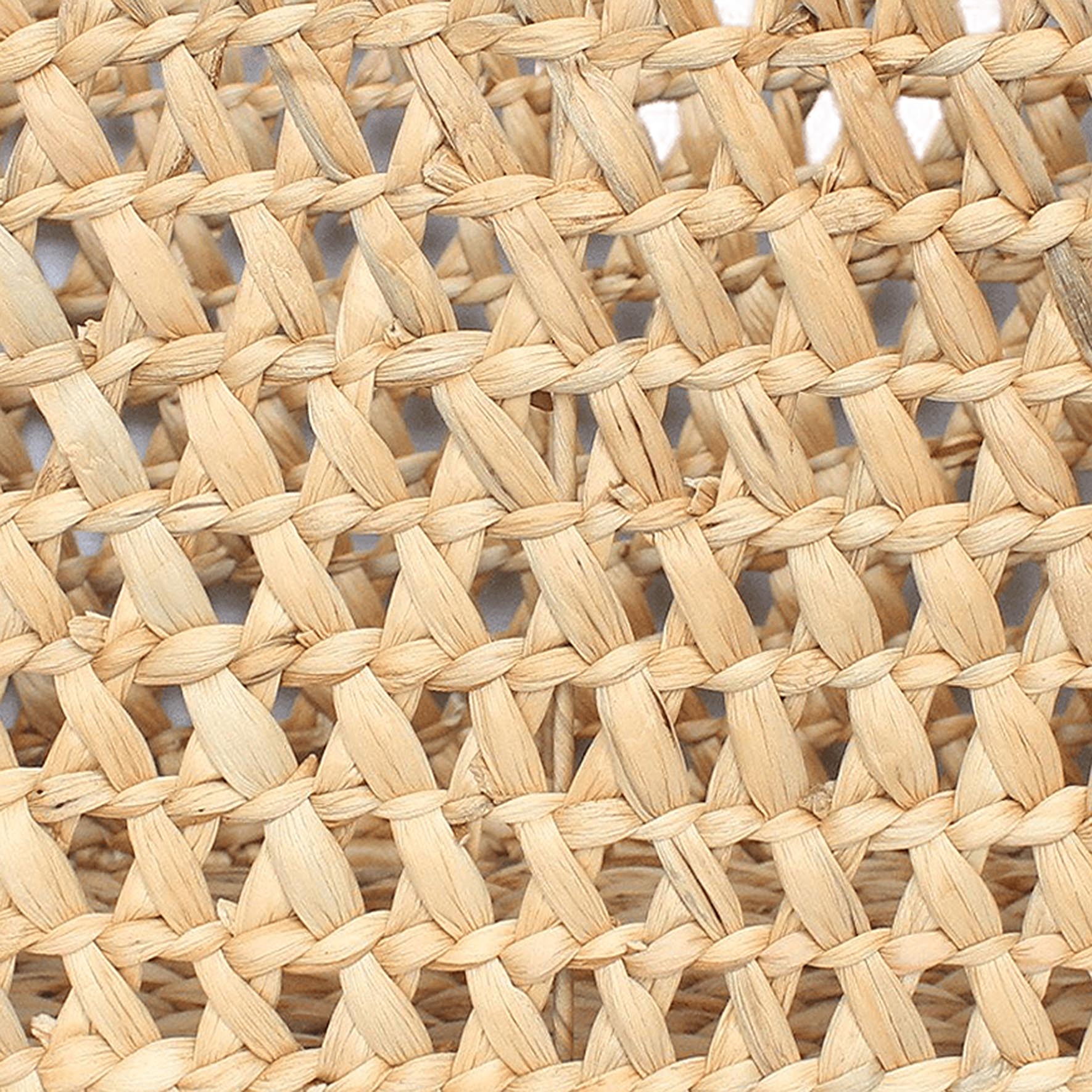 Wicker Rectangle Storage Basket - Natural, 19.0x15.5x16.0"