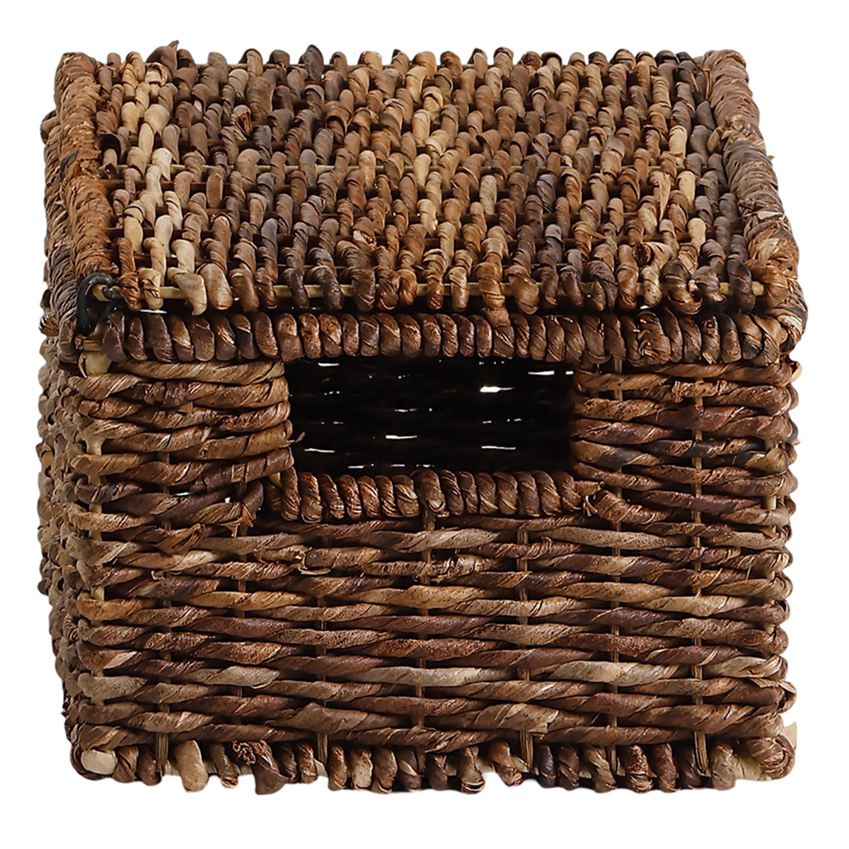 Abaca Rectangle Storage Basket - Natural, 12.0x8.0x5.5"