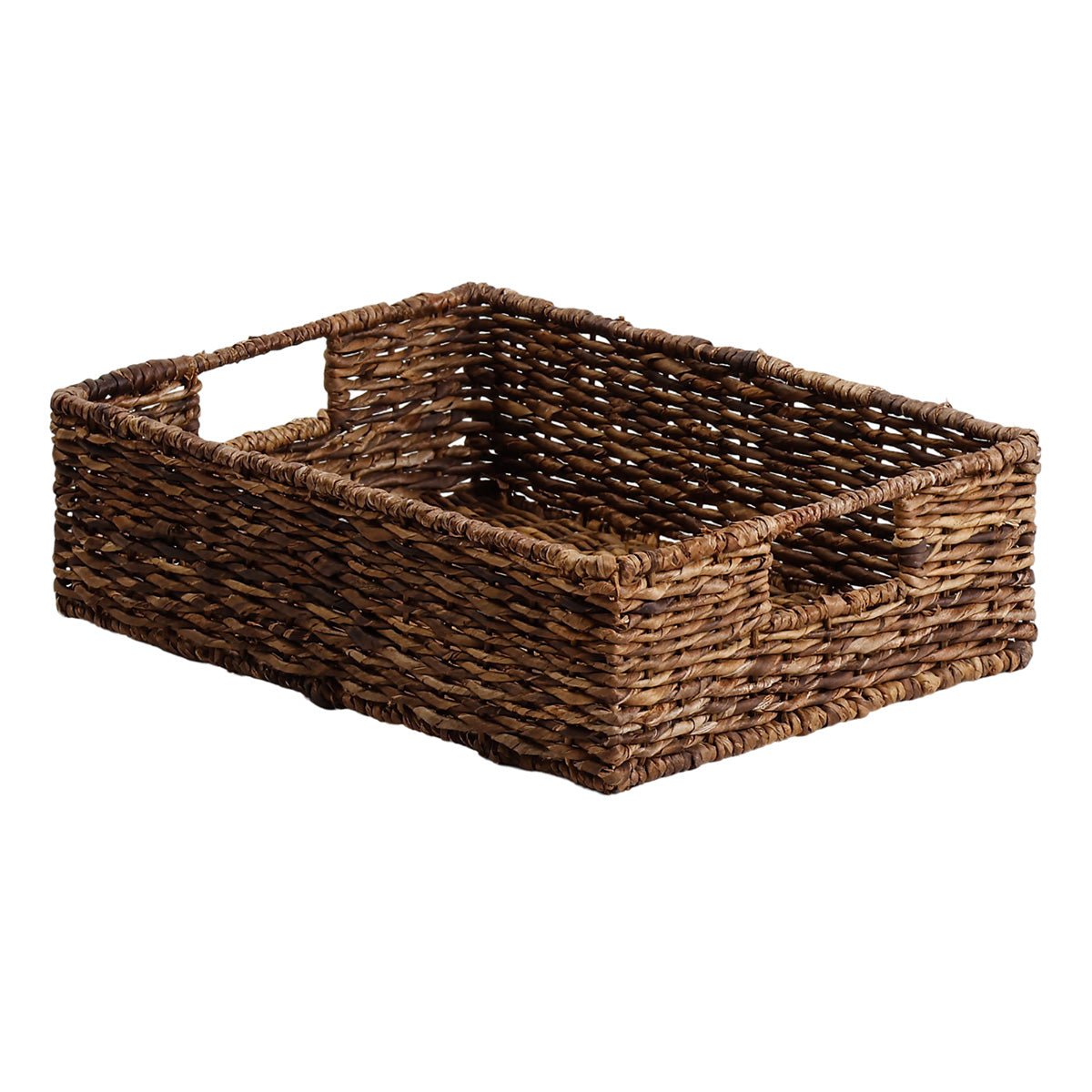 Abaca Rectangle Storage Basket - Natural, 16.5x11.5x4.5"