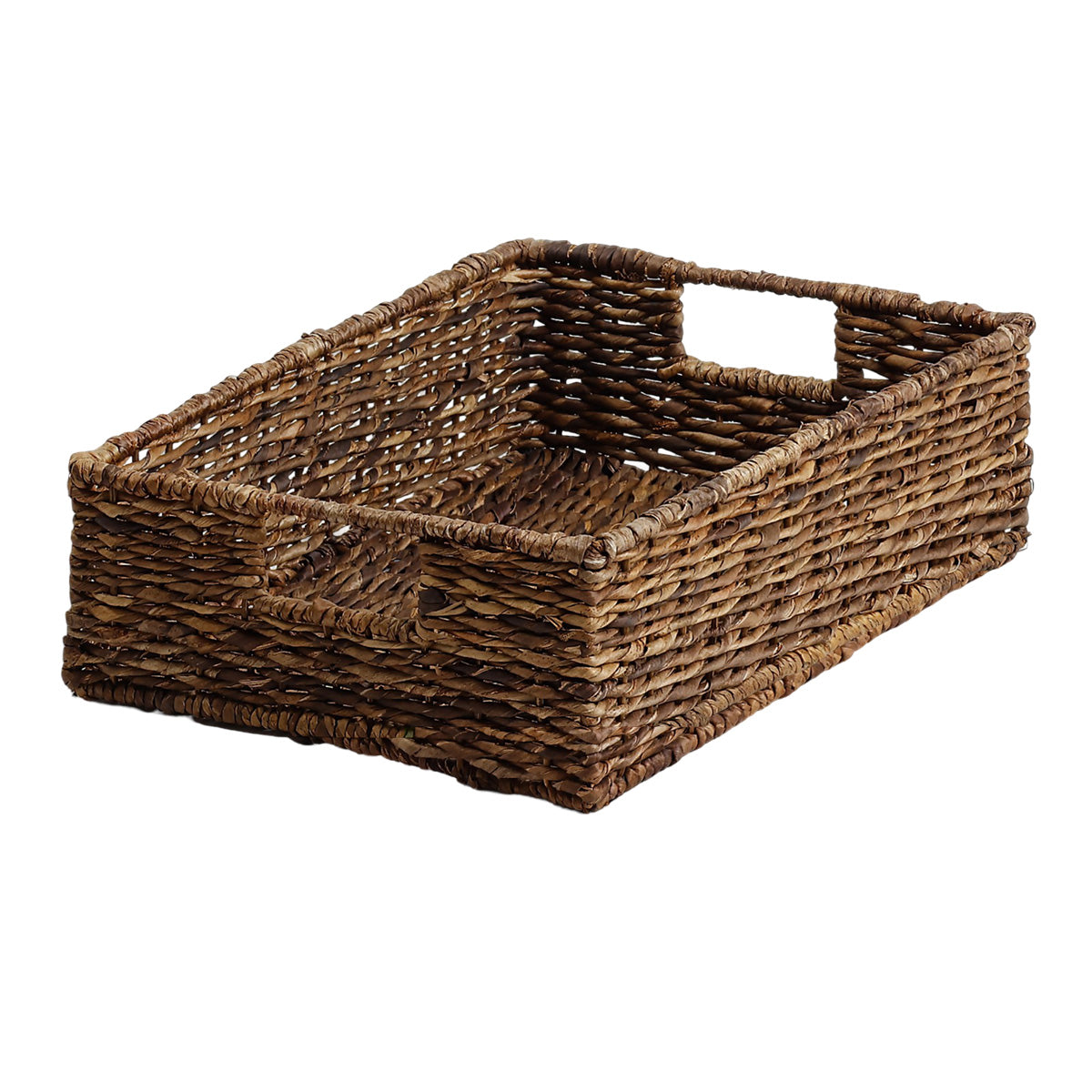 Abaca Rectangle Storage Basket - Natural, 16.5x11.5x4.5"