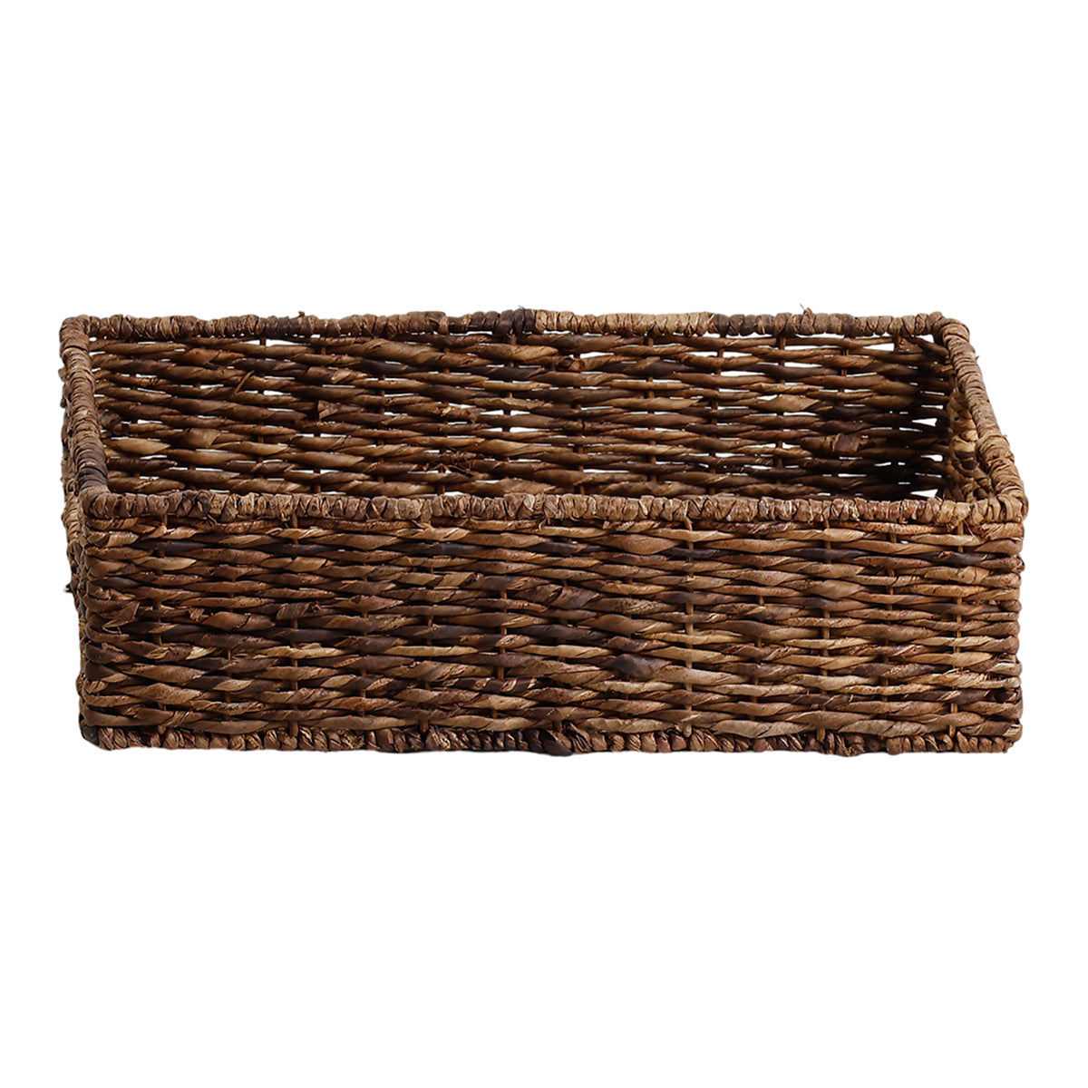 Abaca Rectangle Storage Basket - Natural, 16.5x11.5x4.5"