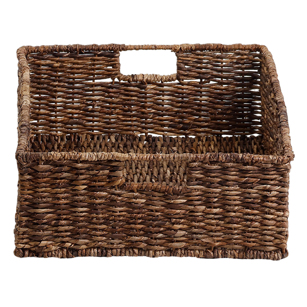 Abaca Rectangle Storage Basket - Natural, 21.0x15.3x6.5"